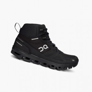 On Cloudrock Waterproof Black | VLWESI-674