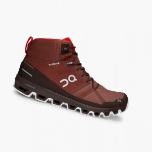On Cloudrock Waterproof Red | HMJIQY-091